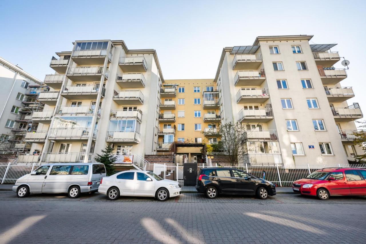 Metro Kondratowicza Velvet Apartment Warschau Exterior foto